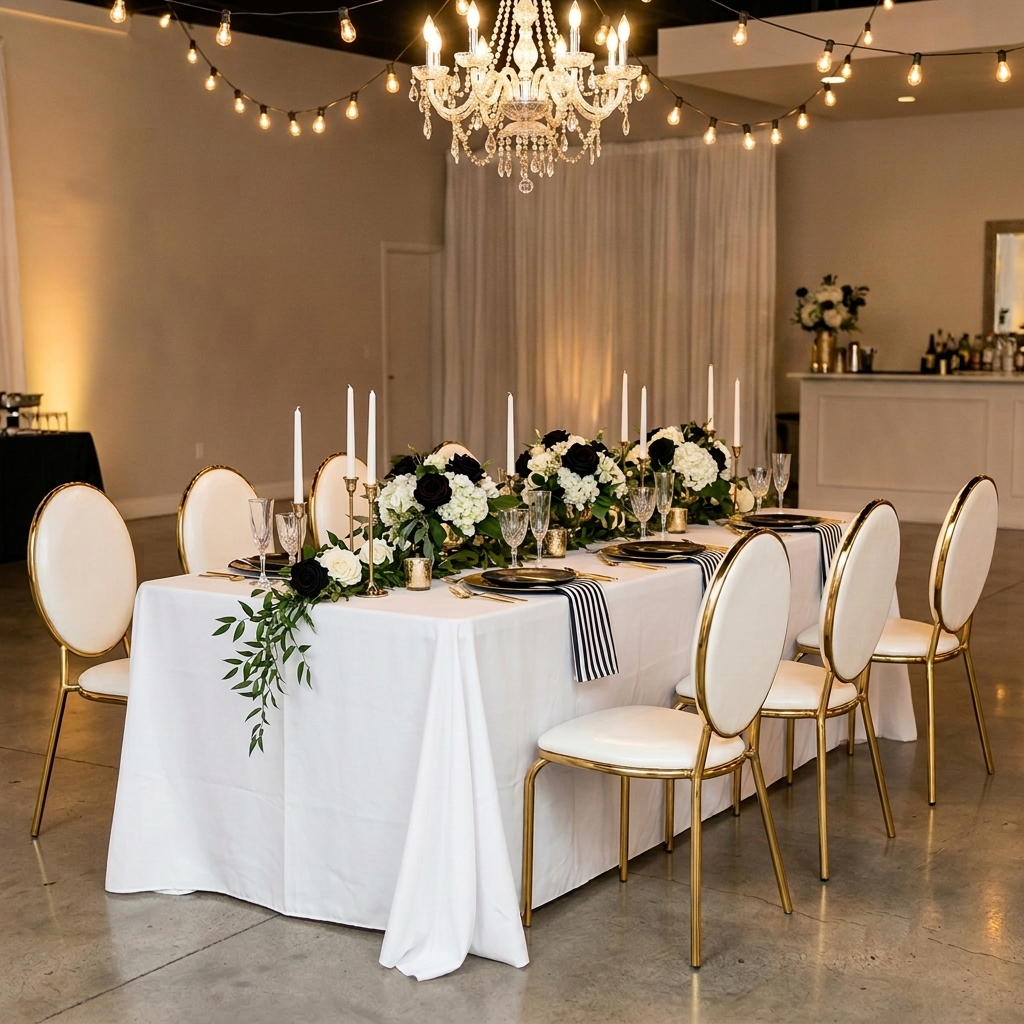 Baby shower setup